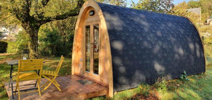 Cabane 2/3 Pers Au Camping Les Patis Nazelles-Negron Luaran gambar